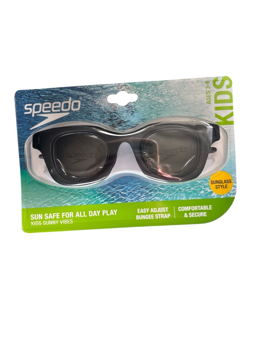 Speedo Black Kids Sunny Vibes Swim Goggles